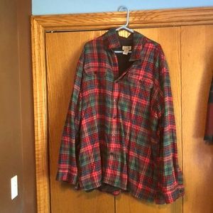 L.L. Bean Fleece Flannel
